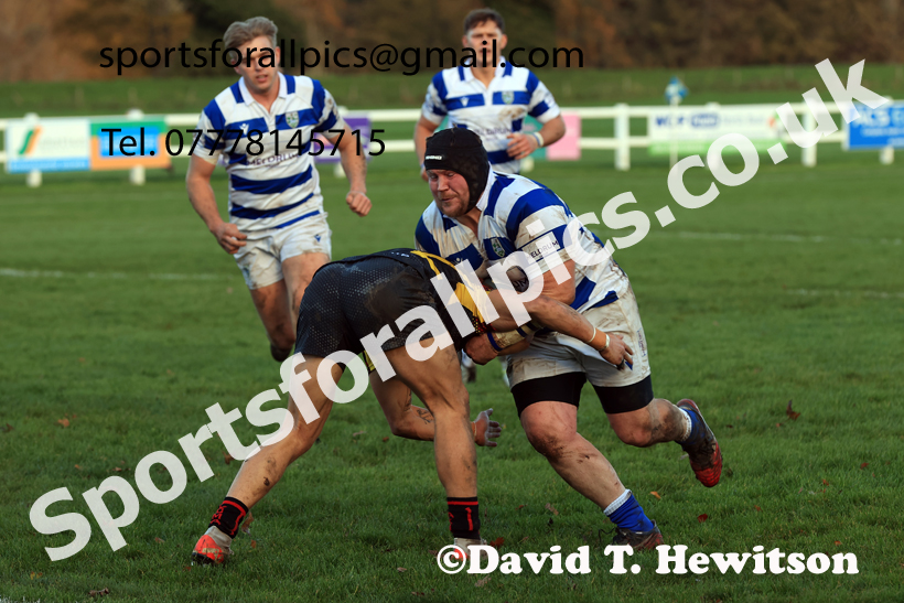 Tynedale v Hull, Saurday, November 8th, 2025. Photo: David T. Hewitson/Sports for All Pics